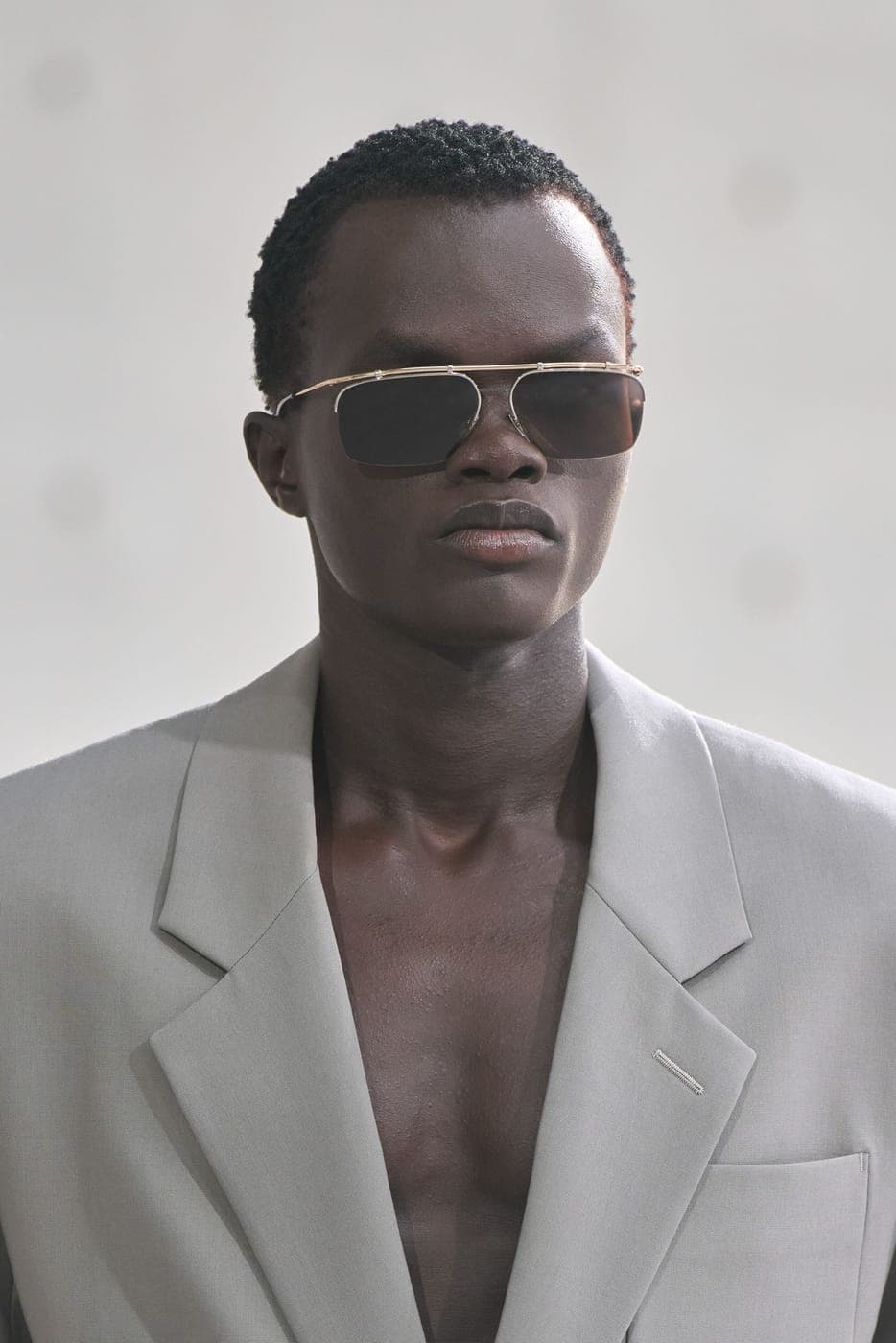 Saint Laurent, detail z přehlídky